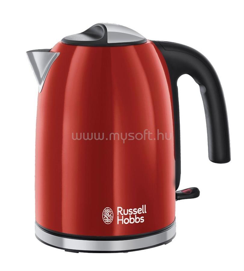 RUSSELL HOBBS 20412-70 Colours Plus+ vízforraló (piros)