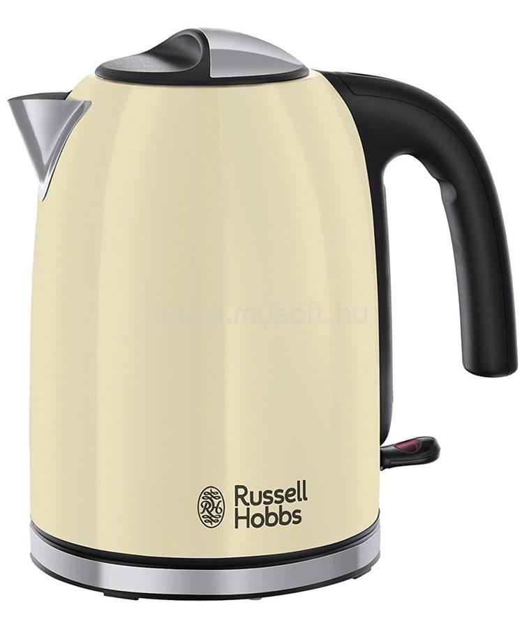 RUSSELL HOBBS 20415-70 Colours Plus+ vízforraló (krémszínű)