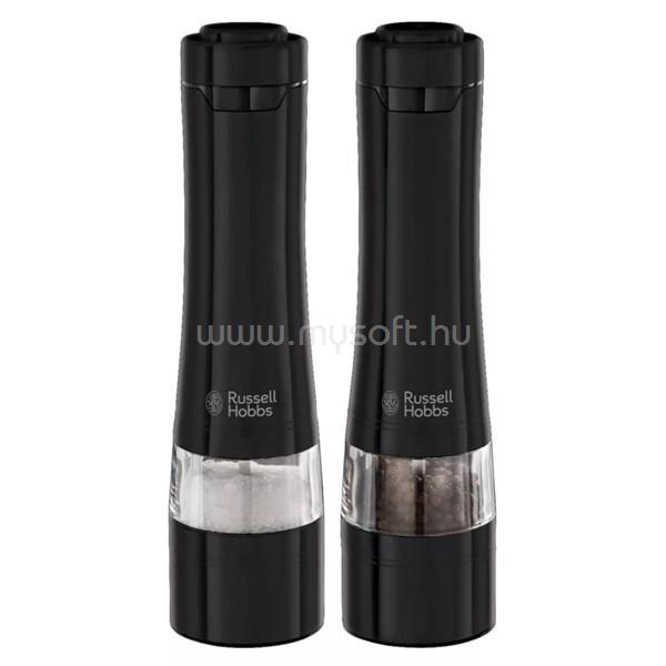 RUSSELL HOBBS 28010-56/RH só- és borsőrlő, állítható őrlés, kézi, kompakt kivitel (fekete)