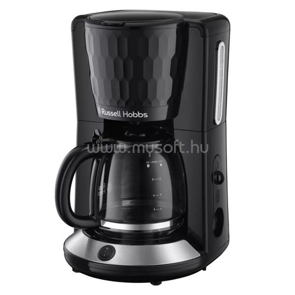 RUSSELL HOBBS Honeycomb 27011-56/RH kávéfőző, fekete, kompakt háztartási kivitel