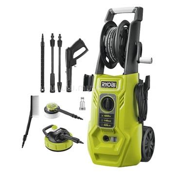 RYOBI RY140PWA-P 1800W magasnyomású mosó 140bar, adapterekkel+terasztisztító