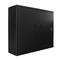 S-LINK DVR szekrény - SL-DVR02 fali kivitel (550x450x150mm, ablakos, Flatpack, Fekete) S-LINK_42895 small
