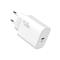 S-LINK Hálózati töltő - SL-EC62PD (20W, QC4.0 Gyorstöltés,Type-C to Lightning, 100cm adat+töltőkábel, fehér) S-LINK_36399 small