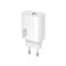S-LINK Hálózati töltő - SL-EC62PD (20W, QC4.0 Gyorstöltés,Type-C to Lightning, 100cm adat+töltőkábel, fehér) S-LINK_36399 small