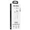 S-LINK kábel  -  SL-X243  (3A, 12W, Gyorstöltés, Type-C, 100cm adat+töltőkábel, fehér) S-LINK_31621 small