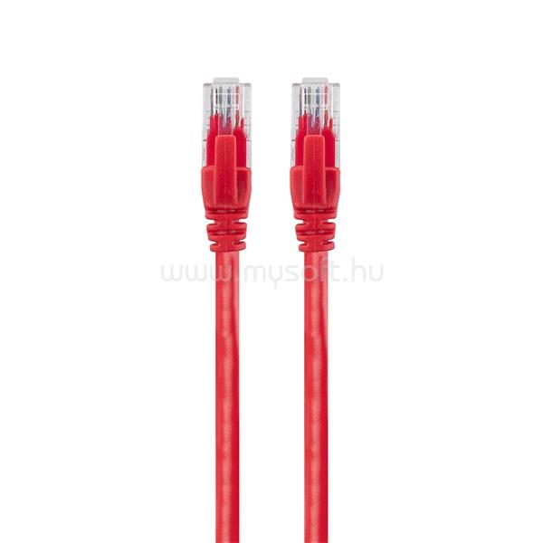 S-LINK Kábel - SL-CAT601RE (UTP patch kábel, CAT6, piros, 1m)