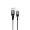 S-LINK kábel - SL-STM60M (3A, 12W, Gyorstöltés, Type-C, 100cm adat+töltőkábel, szürke) S-LINK_37187 small