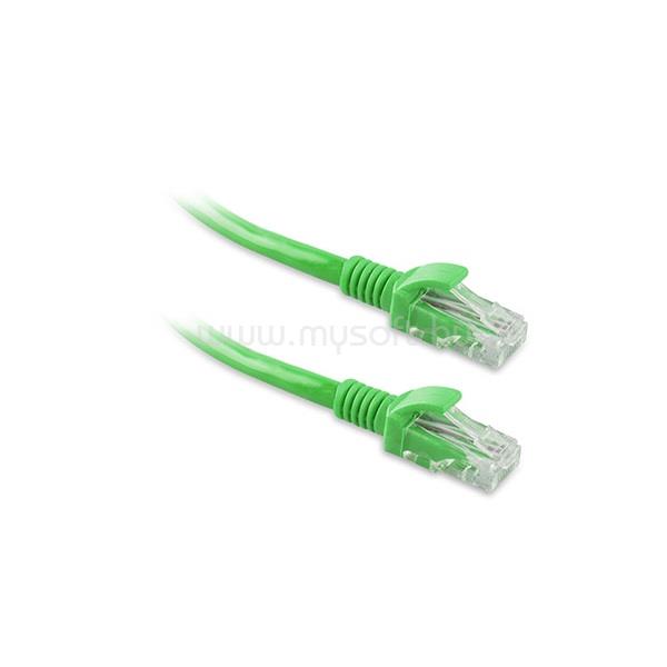 S-LINK Kábel -SL-CAT605GR (UTP patch kábel, CAT6, zöld, 5m)