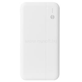 S-LINK Powerbank - IP-G10N 10000mAh (2xUSB, Micro usb, Type-C, led, fehér) S-LINK_35661 small