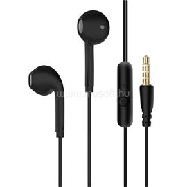 S-LINK SL-KU175 mikrofonos vezetékes fülhallgató (3,5 Jack, fekete) S-LINK_39563 small