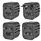 S-LINK SL-WL024 univerzális utazó adapter, Travel EU, UK, USA/AUS, 2xUSB-A, 2.4A S-LINK_39554 small