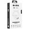 S-LINK Telefon töltő - SL-EC50T (2db USB, 5V/2.4A, 12W, Gyorstöltés, USB Type-C, 100cm adat+töltőkábel, fehér) S-LINK_35313 small