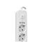S-LINK Túlfeszültségvédő - SPG501S (1,5m, 750 Joule, 16A, 3680W, 5db schuko, fehér) S-LINK_22398 small