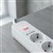 S-LINK Túlfeszültségvédő - SPG501S (1,5m, 750 Joule, 16A, 3680W, 5db schuko, fehér) S-LINK_22398 small