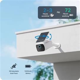 SAFEMO IP wifi csőkamera - SC1 (4K Ultra HD, 8MP, IP65, mikrofon, hangszóró, 8GB, 13200mAh, SolarP 1,7W, 24/7) SAFEMO_SC1 small