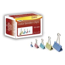 SAKOTA 19mm 12db/csomag színes iratcsipesz HJV0717 small