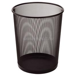 SAKOTA 21 L fekete fémhálós papírkosár DKC1396 small