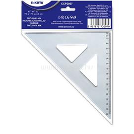 SAKOTA 45fokos átlátszó vonalzó CCP2007 small