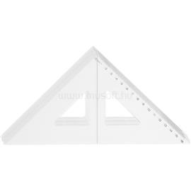 EGYÉB Vonalzó háromszög 45° 16cm, műanyag CCP2008 small