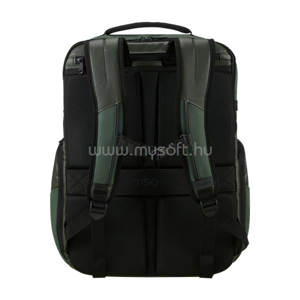 SAMSONITE Armox 17.3" Overnight zöld notebook/kabin hátizsák