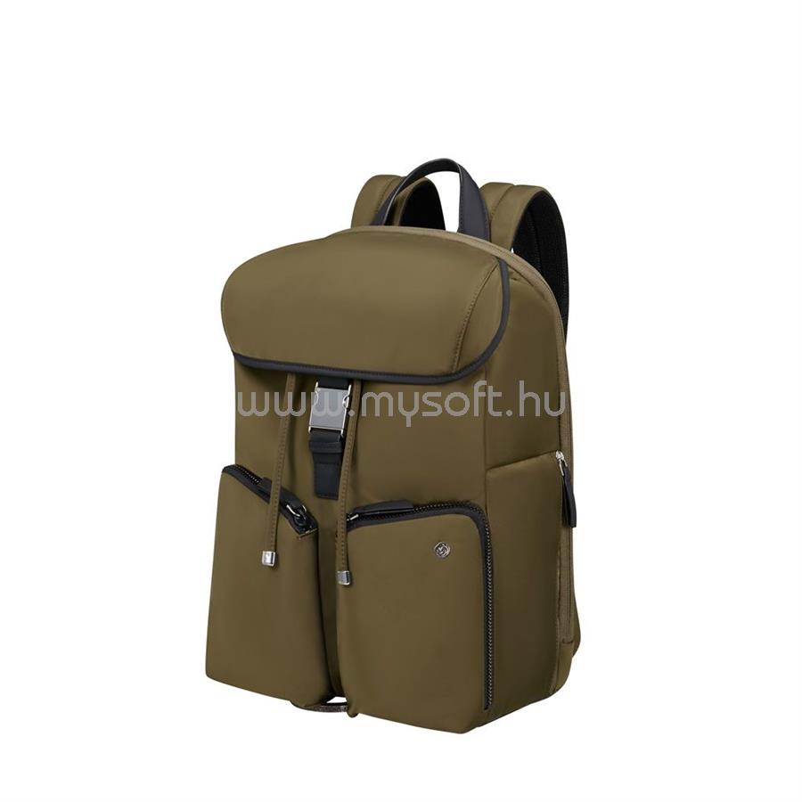 SAMSONITE Blazing Backpack+Flap 14,1" Olive Green