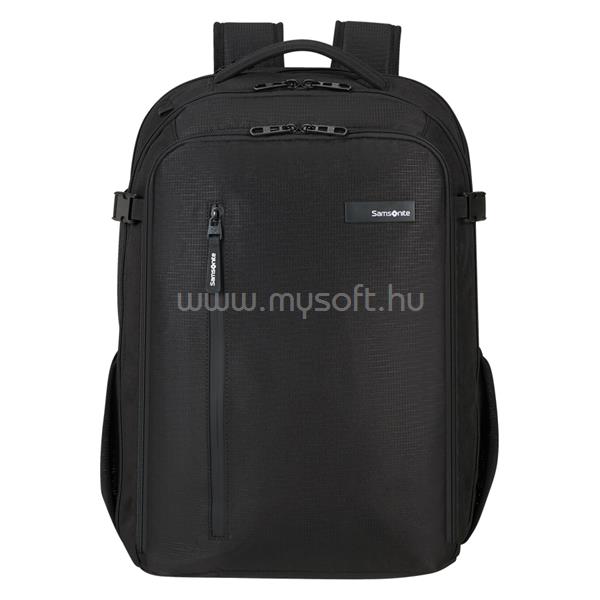 SAMSONITE Notebook hátizsák 143266-1276, LAPTOP BACKPACK L 17.3" EXP (DEEP BLACK) -ROADER