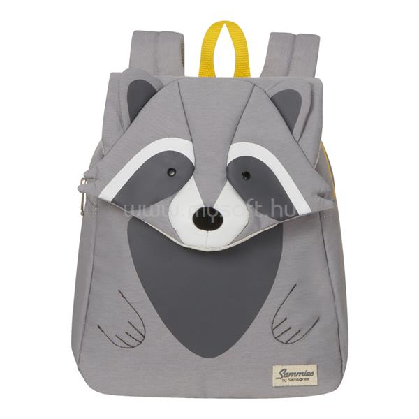 SAMSONITE Sammies by Gyermek hátizsák 132082-8734, BACKPACK S (RACCOON REMY) -HAPPY SAMMIES ECO