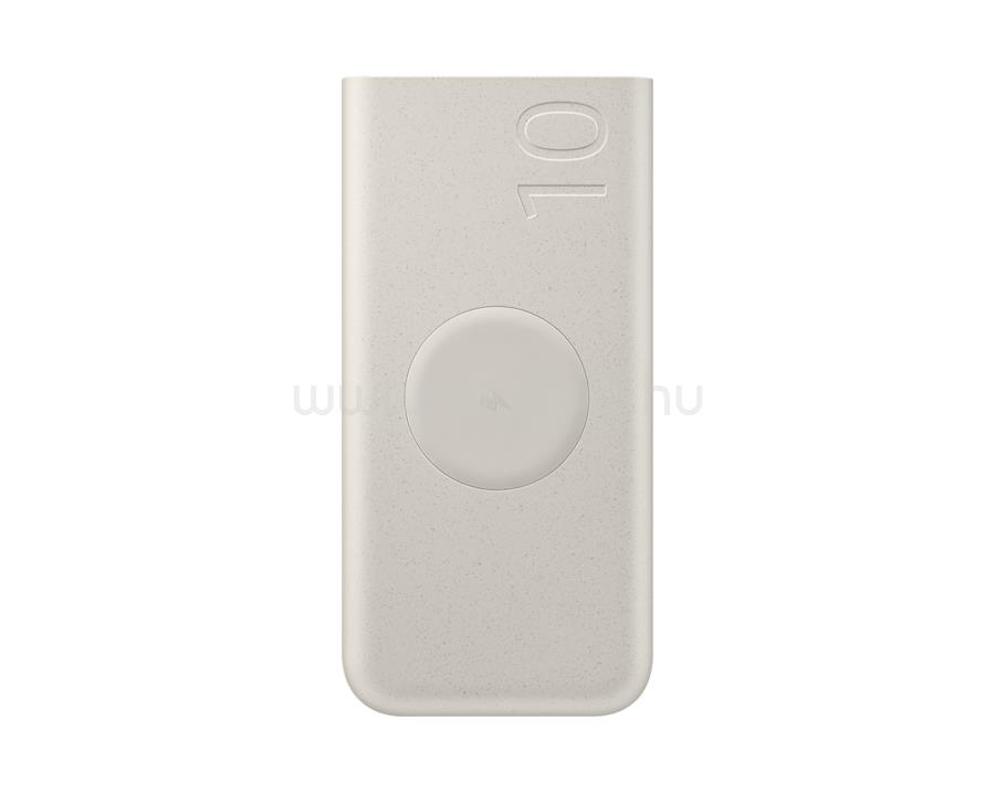 SAMSUNG vésztöltő 2 Type-C aljzat 10000mAh, LED jelzés, BÉZS