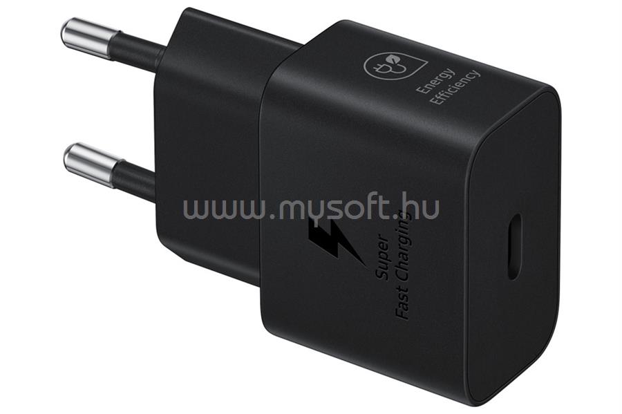 SAMSUNG 25W Power Adapter kábel nélkül (fekete)