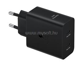 SAMSUNG 50 W Power Duo hálózati töltőfej (fekete) EP-T5020XBEGEU small