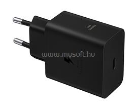 SAMSUNG hálózati töltő Type-C aljzat 60W, PD gyorstöltő, FEKETE EP-T6010NBEGWW small