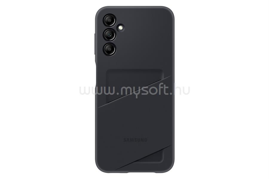 SAMSUNG Galaxy A14 Kártyatartós tok (fekete)