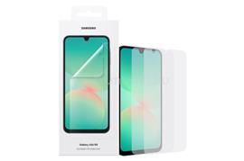 SAMSUNG Samsung A26 5G képernyővédő fólia 2db törlőkendő + segédkeret ÁTLÁTSZÓ EF-UA266CTEGWW small