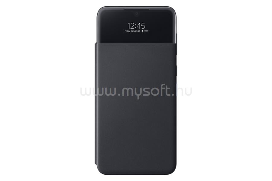 SAMSUNG Galaxy A33 5G Smart S View Wallet tok (fekete)
