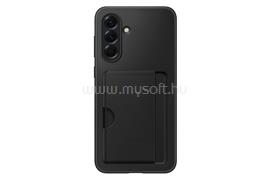 SAMSUNG Samsung A56 5G szilikon telefonvédő kártyazseb FEKETE EF-OA566TBEGWW small