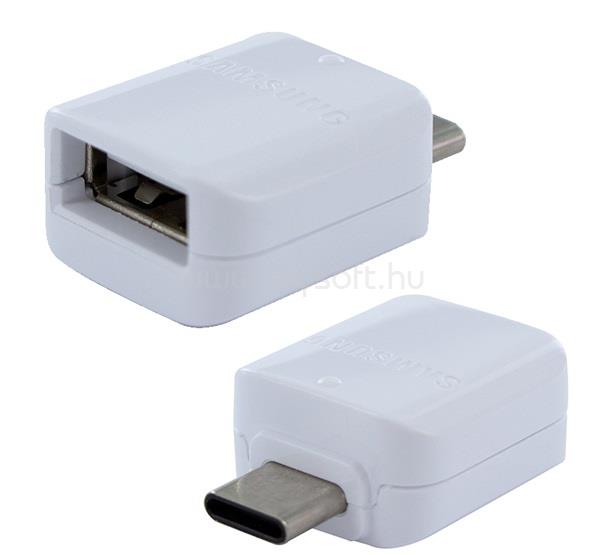 SAMSUNG SAMSUNG adapter USB aljzat - Type-C, OEM, FEHÉR