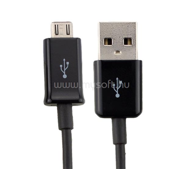 SAMSUNG adatkábel USB - microUSB, 100cm, FEKETE