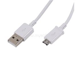 SAMSUNG SAMSUNG adatkábel USB - microUSB, OEM, FEHÉR ECB-DU4EW small