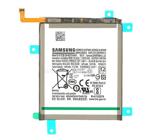 SAMSUNG Samsung A52s 5G / A52 5G / A52 4G akku 4500mAh LI-ION