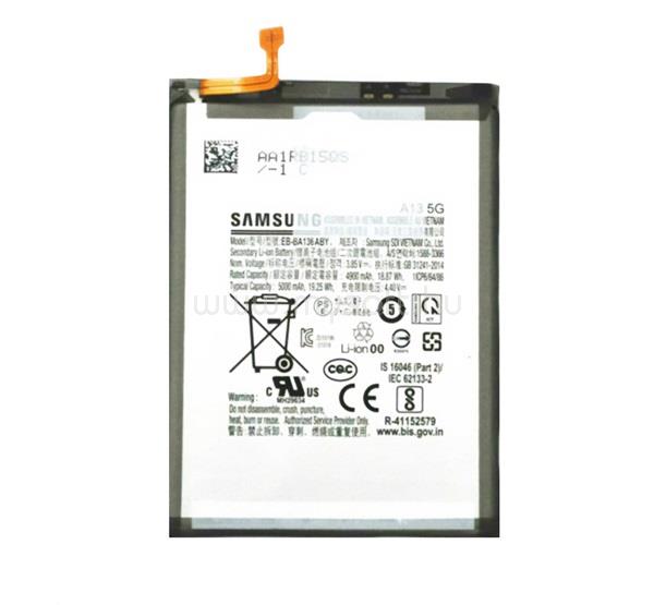 SAMSUNG Samsung A13 5G SAMSUNG akku 5000mAh LI-ION