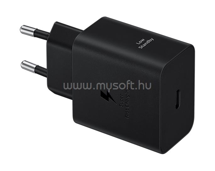 SAMSUNG Common 45W Power Adapter töltő kábel nélkül (fekete)