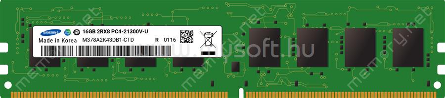 SAMSUNG DDR4 16Gb/2666MHz CL19 1.2V M378A2K43DB1-CTD