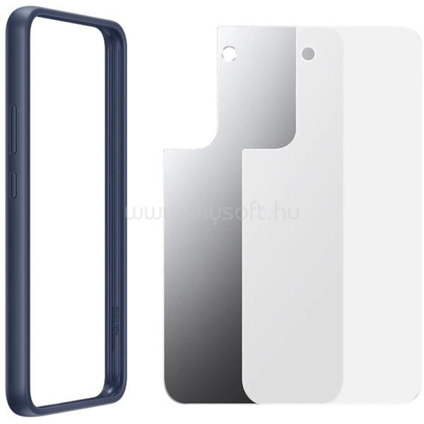 SAMSUNG EF-MS906CNEGWW Galaxy S22 Plus frame cover tengerészkék védőtok