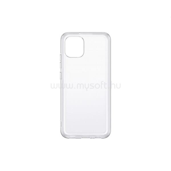 SAMSUNG EF-QA036TTEGEU Galaxy A03 soft clear átlátszó hátlap