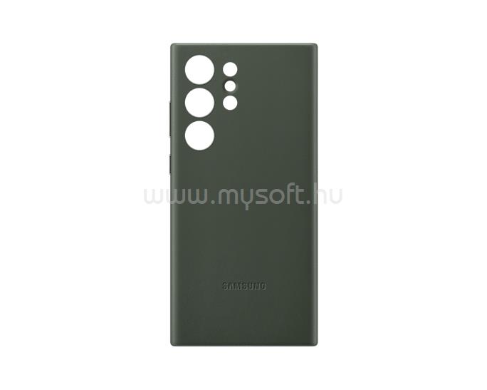 SAMSUNG EF-VS918LGEGWW Galaxy S23 Ultra zöld bőr hátlap