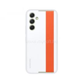 SAMSUNG Samsung A54 5G szilikon telefonvédő matt + kézpánt FEHÉR EF-XA546CWEGWW small