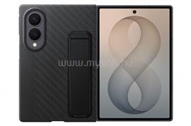 SAMSUNG Samsung Z Fold8 SAMSUNG szilikon telefonvédő kitámasztó, karbon minta, FEKETE EF-XF971SBEGWW small