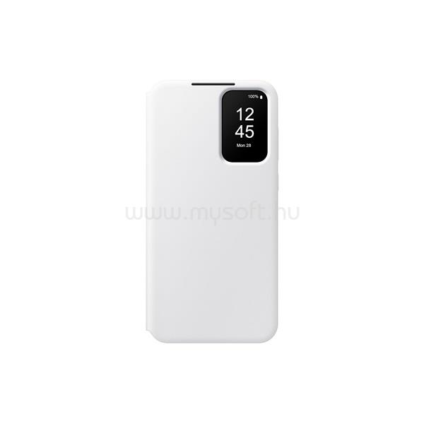 SAMSUNG EF-ZA556CWEGWW Galaxy A55 5G (SM-A556) fehér oldalra nyíló tok