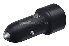 SAMSUNG autós töltő 2 USB aljzat 15W, gyorstöltő, FEKETE EP-L1100NBEGWW small