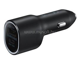 SAMSUNG EP-L4020NBEGEU USB/Type-C fekete autós töltő EP-L4020NBEGEU small